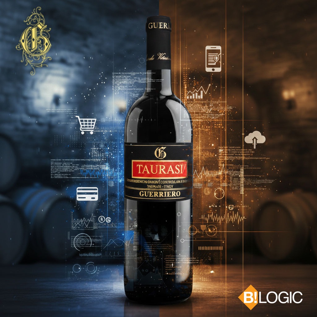 Guerriero Vini: L’Eccellenza del Taurasi incontra il Digital Design di Bilogic