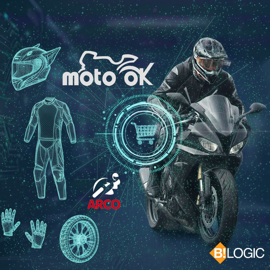 Motook.it: L'E-commerce che Accelera. Accessori, Abbigliamento e Integrazione Gestionale ARCO